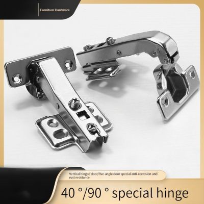 Large angle buffer hinge  special 90 degree hydraulic hinge  90 degree hinge in folding cabinet door Door Hardware Locks