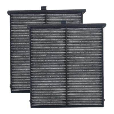 2Pcs Car Cabin Air Filter Air Conditioner Grid for Mazda 3 (2014-2018) Mazda 6 (2014-2020) CX-5 (2013-2020) KD45-61-J6X