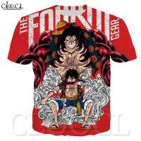 2023 In stock One Piece Monkey D Luffy Japan Anime Graphics Short-sleeved T-shirt 3D Printed Wild Casual Summer  Mens Tops，Contact the seller to personalize the name and logo