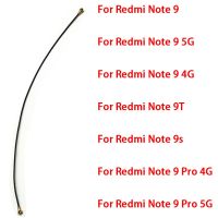 เสาอากาศรับสัญญาณ Xiaomi Redmi Note สายเคเบิ้ลยืดหยุ่นสำหรับ9T Note 9S Note 9 Pro Note 9 4G 5G Wifi สายแพชิ้นส่วนซ่อมแซมฝาครอบกันฝุ่นได้