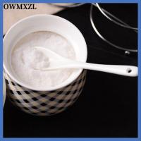 OWMXZL 1/3PCS ใหม่ ของหวานชา ใหญ่เล็ก ช้อนกาแฟ ขาวบริสุทธิ์ กระดูกเซรามิก โปรเซเลน