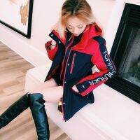 Tommy ชุดใส่เล่นสกีชุดสามชิ้นถอดออกได้หนาขึ้นชุดว่ายปีนเขาทั้งชายและหญิง