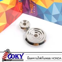 น็อตอุดจานไฟw125 Honda อุดจานไฟเวฟ125(v2-ก้นหอย) น็อตเลส น็อตเลสแท้ สำหรับรถรุ่น WAVE-125s 125r 125i 125inew