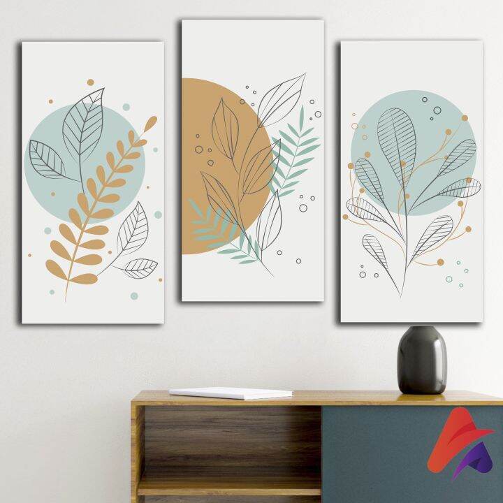 HIASAN DINDING ( 15X30 CM) BUNGA BOTANICAL WALL DECOR PAJANGAN DINDING