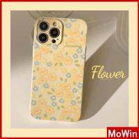 ✽ Mowin - เข้ากันได้สำหรับ เคสไอโฟน เคสไอโฟน11 เคส iphone 11 สำหรับ iPhone 14 Pro Max เคสไอโฟนครีมเคสนิ่มเคลือบมัน TPU กันกระแทกฝาครอบกล้องป้องกันภาพวาดสีน้ำมันดอกไม้เข้ากันได้กับ iPhone 13 Pro max 12 Pro Max 11 xr xs max 7Plus