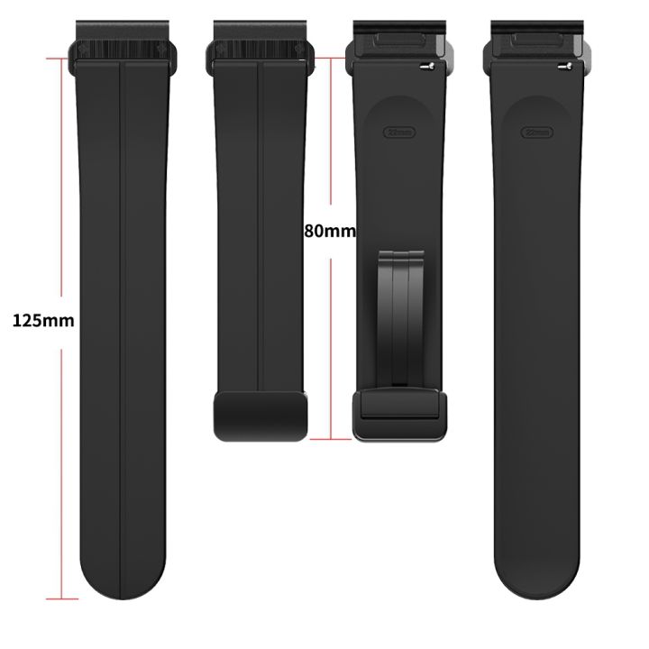 silicone-magnetic-folding-buckle-strap-for-garmin-forerunner-955-935-745-945-lte-s62-s60-instinct-2-45mm-band-bracelet-wristband