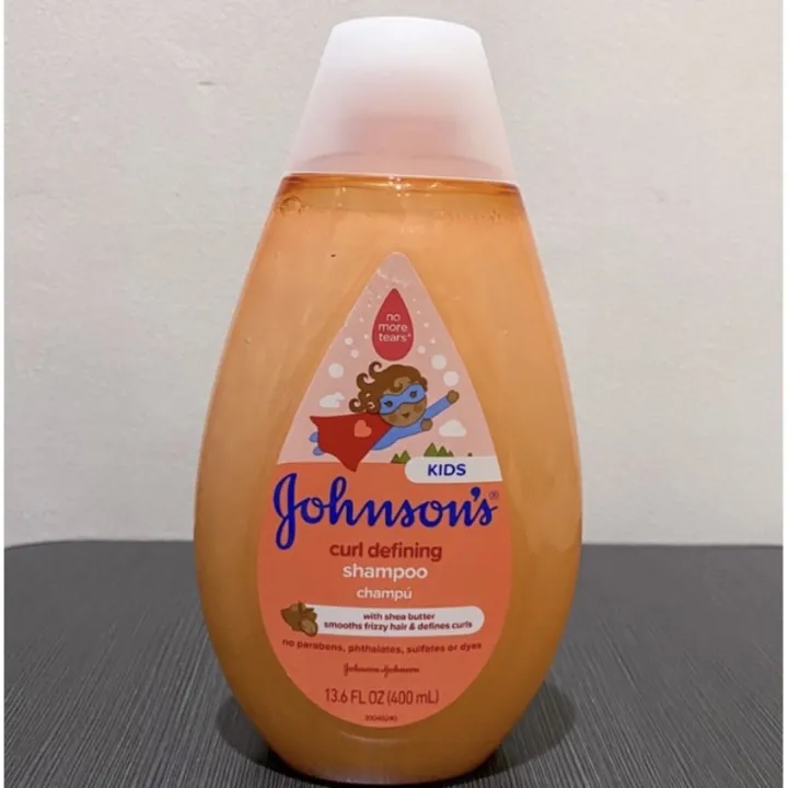 Authentic Onhand Johnson’s Curl Defining Shampoo with Shea Butter for Kids 400mL careline miniso