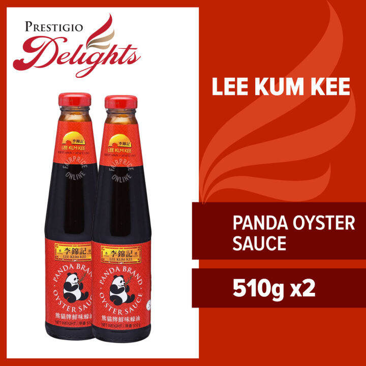 Lee Kum Kee Panda Oyster Sauce 510g (Bundle of 2) Lazada Singapore