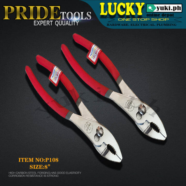 PRIDE P108 8 INCH adjustable multifunctional carp pliers Lazada PH