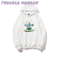 TroubleMaker เสื้อฮู้ด เสื้อแขนยาวอบอุ่น หลวมและสบาย สไตล์ นุ่มนวล น่ารัก สบาย WWY2392Z6I 38Z230923