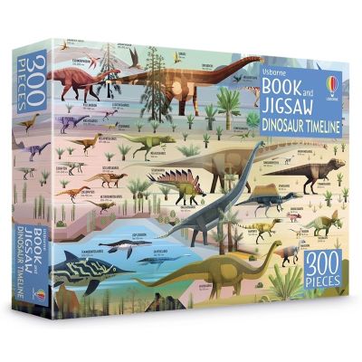 Best friend ! >>> จิ๊กซอว์ Dinosaur Timeline - Book and Jigsaw