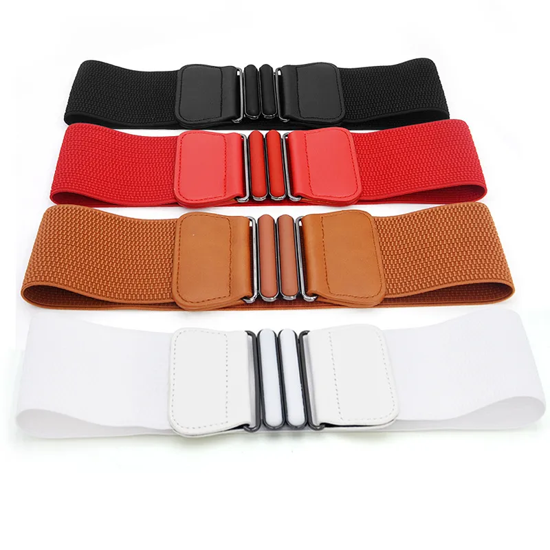 VOCHIC Wide Elastic Plus Size Dress Belt for Women Waist Belts Stretch  Waistband