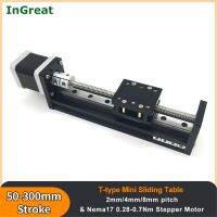 【HOT】✺ T-type Sliding Table Linear Guide Nema17 Motor Module for Router Welding Machine