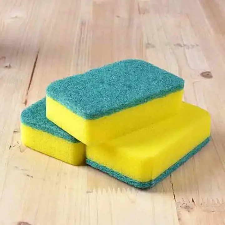 Sponge dish cloth washing DoubleSided Sponge With NonScratch Scouring