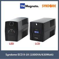 [เครื่องสำรองไฟ] Syndome ECO II-1K (1000VA/600Watt) - ตัวเลือก