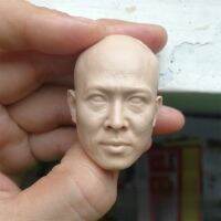 16 Scale Jet Li Head Sculpt สำหรับ12นิ้ว Action Figure ตุ๊กตา Unpainted Head Sculpt No.807