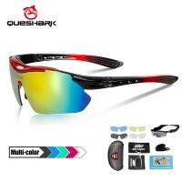 【CW】❀☃♣  5 Fishing Sunglasses Rechangable Angling Camping Polarized Cycling Glasses Goggles Eyewear