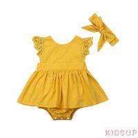 KIDSUPNewborn Kid Baby Girls Lace Clothes Dress