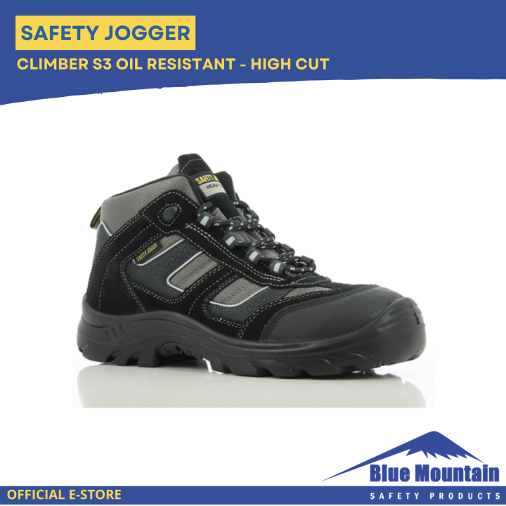 SAFETY JOGGER CLIMBER HIGH CUT SAFETY SHOE WITH ENHANCED GRIP CONTROL