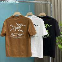 ☜เสื้อทีเชิ้ต Arcteryx พิมพ์ลายสำหรับฤดูร้อนเทรนด์ผู้ชายใหม่เสื้อแขนสั้นผ้าฝ้าย2023บล็อกบัสเตอร์เสื้อยืดโจ๊กเกอร์ทรงหลวมบิ๊กหลา