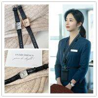 Travel to the wind Xiao Tan Songyun same style watch ladies rectangular Roman student simple fashion casual womens