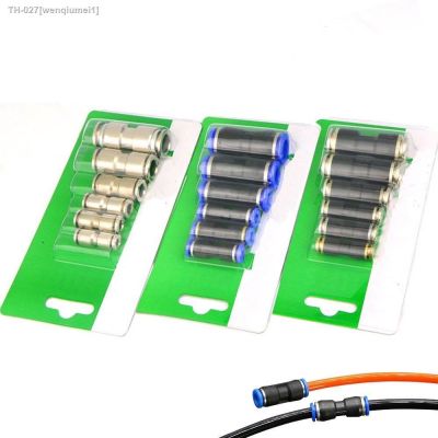 ☊ Air Hose Tube Pneumatic Parts Push in Straight Connector Quick Fittings Kit 4mm 5mm 6mm 8mm 10mm 12mm