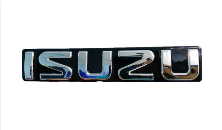 ad-โลโก้-isuzu-ติดหน้ากระจังรถ-สีเงิน-ปี-2003-2011