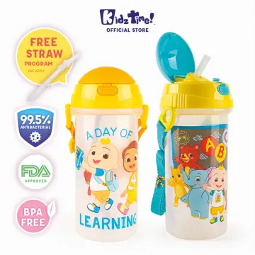 Kidztime Children Cartoon Character Anti- Bac Sports Bottle No