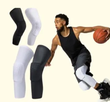 Kids Compression Leg Sleeves Anti-Slip Leg Sleeves with Protective Knee Pads  for Basketball Volleyball Skating 