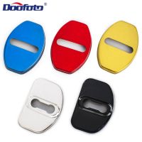 ◊ Car Door Lock Cover Auto styling Accessories For Audi Seat Skoda Cupra Volkswagen Jetta MK5 MK6 Golf 5 6 7 Scirocco CC Passat