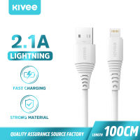 Kiveeสายชาร์จไอโฟน สาย 1 เมตร USB สำหรับ iPhone 12 Pro max, 11, 11 Pro, 11 Pro MAX, iPhone 8,Lightning to USB Cable Fast Charging Data Cable for iPhone 7 6 5 Phone Cable