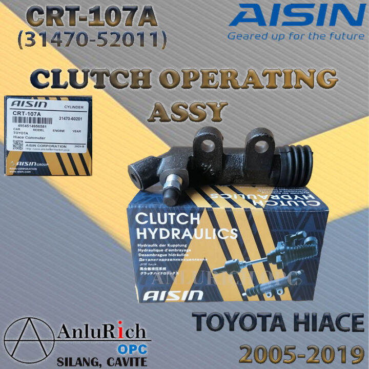AISIN CLUTCH OPERATING ASSEMBLY TOYOTA HIACE COMMUTER 20052019 CRT