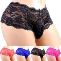 Underpants Porno Thongs G-String Briefs Jockstrap Male Lingerie Sex Size Plus Panties Sexy Breathable Underwear 39;s Men Lace