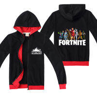 Fortnitesเด็กซิปเสื้อแขนยาวHooded Coatเสื้อกันหนาว2020ใหม่พิมพ์รูปแบบการ์ตูนของเด็กเสื้อC1818เสื้อผ้าเด็กใส่ลำลองสำหรับฤดูใบไม้ร่วงฤดูหนาวหลวมเสื้อคาร์ดิแกนกีฬา