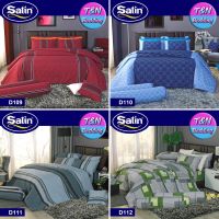 ?TeeBed? Satin ชุดผ้าปู+ผ้านวม 3.5/5/6 ฟุต  ซาติน ลาย D96 D109 D110 D111 D112  #Satin2017