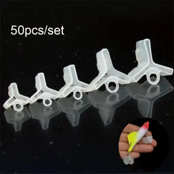 50pcs Safety Holder Cover Fishing Treble Hook Cover Hook Safety