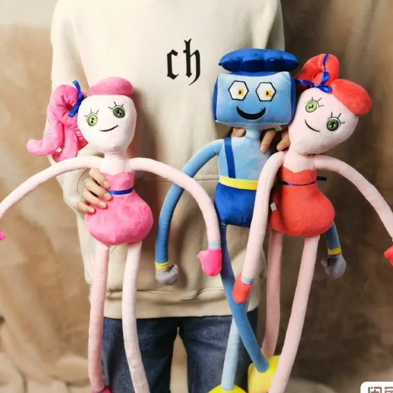 Horror Game Mommy Long Legs Plush Toys Wuggy Huggy Plush Stuffed Doll Bunzo  Bunny Bron Children's Birthday Gift