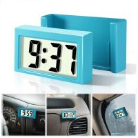 Universal DIY Time Display Digital Clock MotorcycleCar Clock Time Electronic Self-Adhesive Clock Truck Vehicle Digital Auto Dashboard Convenient Durable Bracket Car R5P5