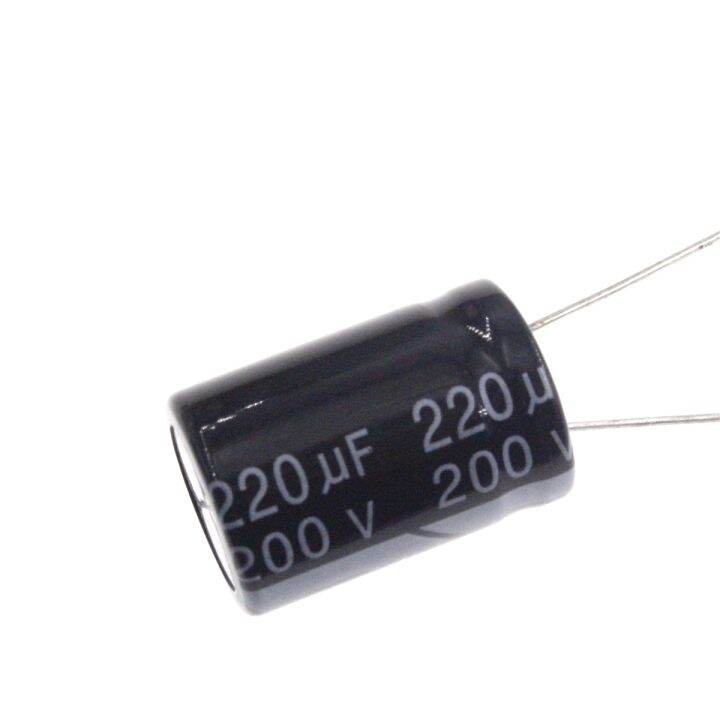 5pcs-220uf-200v-220mfd-200volt-aluminum-electrolytic-capacitor-16-25mm-radial-220mf200v-220uf200v-200v220mf-200v220uf-electrical-circuitry-parts