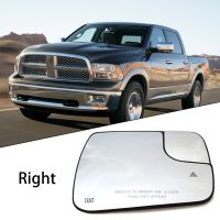 กระจกกระจกด้านข้างช่วยให้จุดบอดอุ่นเลนส์กระจกมองหลังเหมาะสำหรับ Dodge Ram 1500 2500 2019-2022อุปกรณ์เสริมกระจกเสริม