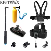 Kfftwx อุปกรณ์เสริมชุดสายรัด Mount สำหรับ Gopro Hero10 9 8 7 6 5สีดำ Selfie Monopod ขาตั้งกล้องสำหรับ Go Pro YI 4K EKEN H9R SJCAM