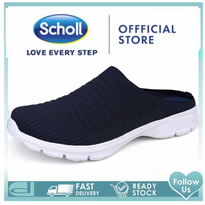 สกอล์-scholl-รองเท้าสกอลล์-scholl-รองเท้า-scholl-รองเท้าแตะแฟชั่นครึ่งเพนนี-ผู้ชายloafersสบายรองเท้าเปิดส้นรองเท้ากีฬาผู้ชายรองเท้าน้ำหนักเบารองเท้าผ้าใบผู้ชายรองเท้าผ้าใบระบายอากาศผู้ชาย-รองเท้าผู้ชา