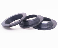 【2023】NBR Rubber Oil Sealing Ring Thickness 17mm J Type Straw Hat Sealing Ring Dust-proof Gasket For Shaft