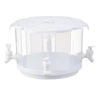 Beverage Dispenser Parts with Spigot 360° Removable with Dust-Proof Lid &amp; Big Capacity