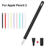Soft Silicone Case Sleeve for Apple Pencil 2 Cover Stylus Pen Protective for Apple Pencil 2nd generation Anti-fall Accessories Stylus Pens
