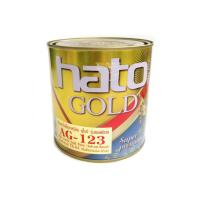 HOT** สีทอง HATO AG123 ฮาโต้ (สูตรนํ้ามัน) ทองยุโรป ขนาด 0.946 ลิตร กป. 530.- ag-123 ส่งด่วน อุปกรณ์ ทาสี บ้าน แปรง ทาสี ลายไม้ อุปกรณ์ ทาสี ห้อง เครื่องมือ ทาสี