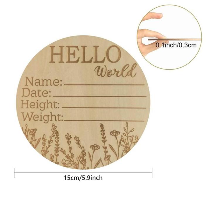 hello-world-newborn-sign-wooden-baby-announcement-sign-baby-birth-announcement-sign-newborn-announcement-sign-for-baby-shower-keepsakes-improved