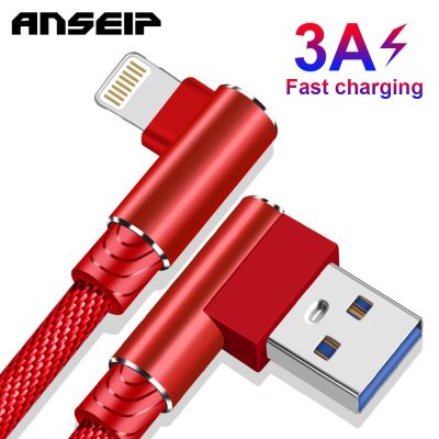 ❅◘❏ ANSEIP USB Cable for iPhone14 13 12 11 Pro Max Xs X 6 7 8 Plus 3A Fast Charging Cable for iPhone USB Charger Cable USB Data Cord