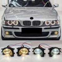 ไฟตัดหมอกตัดหมอกด้านหน้ารถอะไหล่ไฟตัดหมอก LED พร้อมหลอดไฟประกอบชุดสำหรับ BMW E39 1999 2000 2001 2002 2003 2004