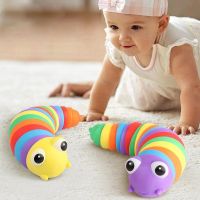 Colorful Slug Snail Kawaii Transform Fidget Adult Kids Decompression Venting Childrens Educational